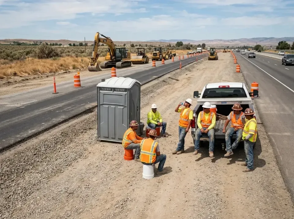 highway-road-construction-crew-007 — frequently asked questions, Porta Potty and Restroom Rentals in Norton Center, MA